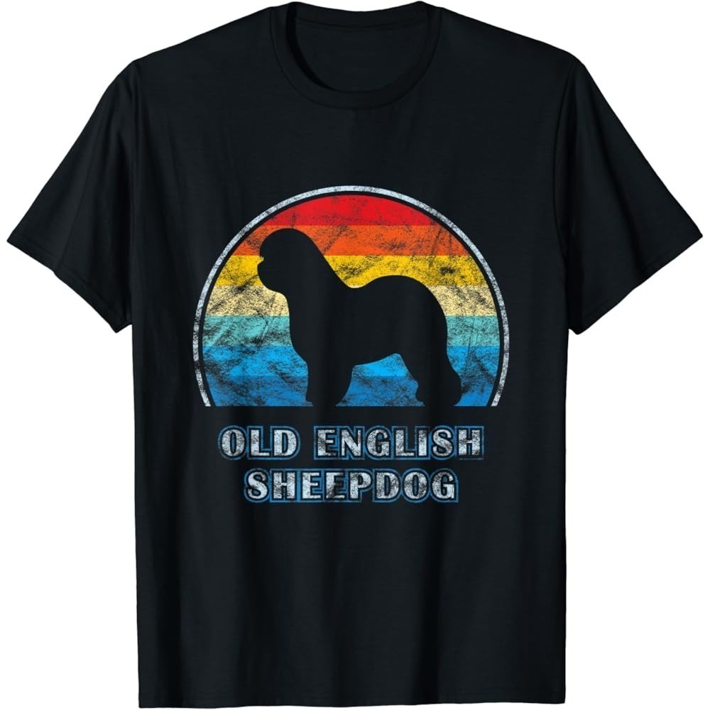 Old English Sheepdog Unisex T-shirt Gift For Fan